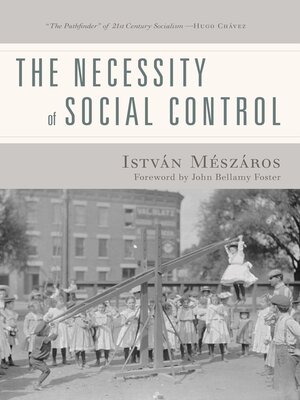 cover image of The Necessity of Social Control